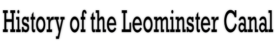 History of the Leominster Canal